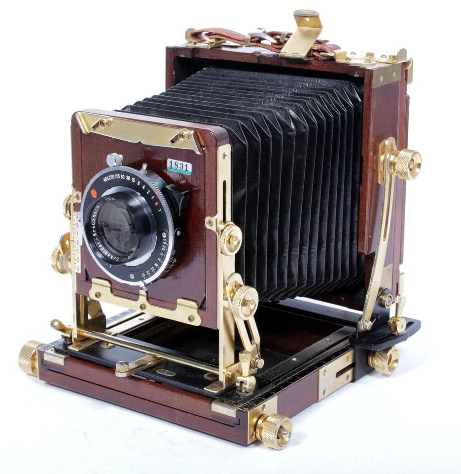 TACHIHARA Technika 4x5 フィルムカメラ Tachihara 4X5 field camera W/ 150mm + 210mm Lenses + Holders +